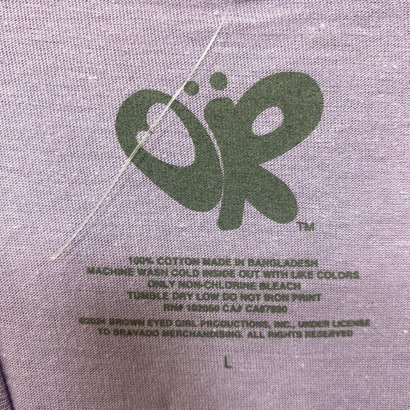 Olivia Rodrigo Spills Her Guts Live Purple T-Shirt Large - Picture 4 of 4